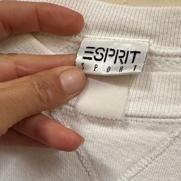 Esprit Multicolor Logo Crewneck Sweater - Picture 2 of 8